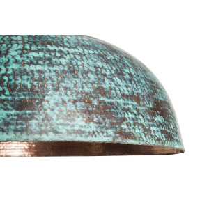 Sandia Verde - eine Kupferlampe aus Mexiko mit Patina