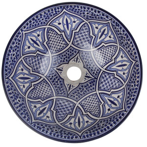 Fatima  - Marokkanisches Keramik Waschbecken