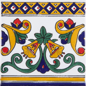 Rabia Border - Keramik-Wandfliese - 1 Stk.