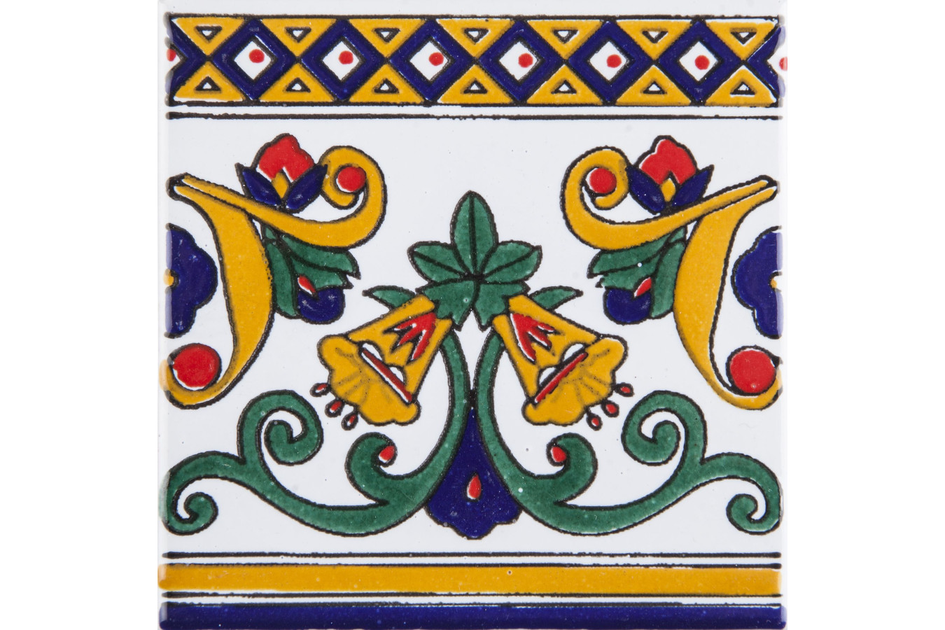 Rabia Border - Keramik-Wandfliese - 1 Stk.