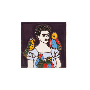 Fridas - Farbiges Patchwork im Pop-art Stil