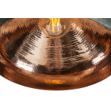 Fresa Verde - dekorative Kupferlampe mit Patina überzogen