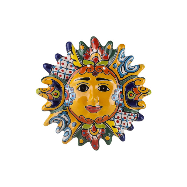 Sonne  handgemalt aus Mexiko - 32 cm