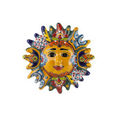 Sonne  handgemalt aus Mexiko - 32 cm