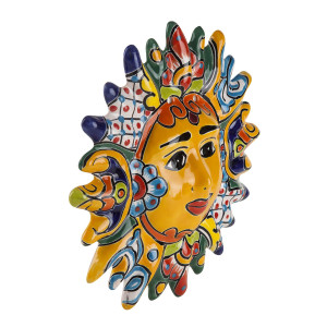 Sonne  handgemalt aus Mexiko - 32 cm