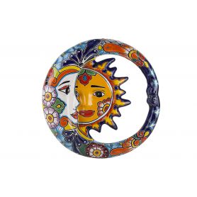 Keramische Dekoration - Mexikanische Ellipse - 37 cm