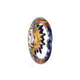 Keramische Dekoration - mexikanische Ellipse - 37 cm