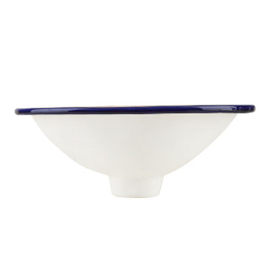 Ynes Mini - ovales, eingelassenes Waschbecken