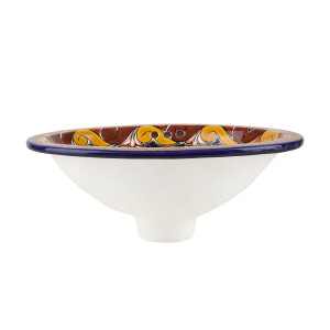 Ynes Mini - ovales, eingelassenes Waschbecken