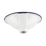 Ynes Mini - ovales, eingelassenes Waschbecken