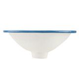 Aqua Azul Mini - ovales, eingelassenes Waschbecken