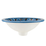 Aqua Azul Mini - ovales, eingelassenes Waschbecken