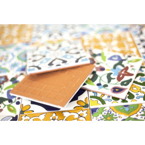 Wati - dekoratives Patchwork aus Tunesien 10 x 10 cm