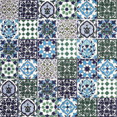 Muhit - Tunesisch dekoratives Patchwork 10 x 10 cm