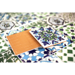 Muhit - Tunesisch dekoratives Patchwork 10 x 10 cm