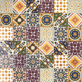 Maraj - Tunesisch dekoratives Patchwork 10 x 10 cm