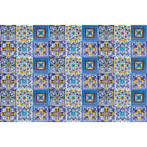 Armando - Mexikanische Keramik Fliesen - Patchwork