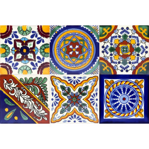 Ramon - Mexiko Fliesen Talavera Patchwork