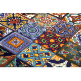 Vivo - original Talavera Fliesen aus Mexiko - 5 x 5 cm