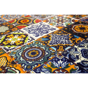 Colorido - mehrfarbiges mexikanisches Patchwork - 30 Stück