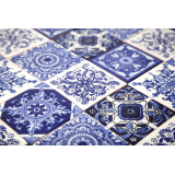 Toño -  Mexikanische Fliesen 10x10 cm- Kobalt Blau
