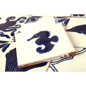 Mariscos - Talavera patchwork aus Mexiko