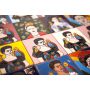 Fridas - Farbiges Patchwork im Pop-art Stil