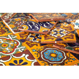 Girasol - Mexikanisches Talavera Patchwork - 30 Stück