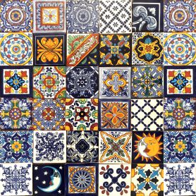 Horacio - Talavera Patchwork aus Mexiko