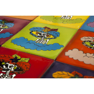 Catrinas - Talavera Pop-Art-Fliesen - 30 Stück