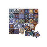 Tonito -  mexikanische Talavera Fliesen Patchwork - 5 x 5 cm