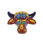 Vaca - dekorativer Kopf einer Kuh - Talavera-Keramik