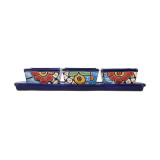 Cuadros - Talavera keramik Snack Teller - 4 Teile