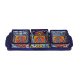 Cuadros - Talavera Keramik Snack Teller - 4 Teile 