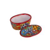 Fuego - Keramik-Badezimmer-Set aus Mexiko