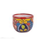 Chocolatera - Großer Keramikbecher Talavera Stil