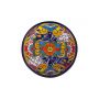 Charola - verzierte Platte aus Talavera aus Mexiko