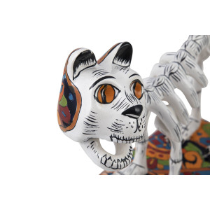 Gato y huesos - Die mexikanische Katze von La Catrina