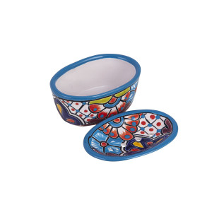 Agua - Keramik-Badezimmer-Set aus Mexiko