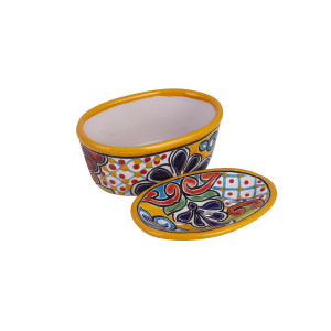 Viento - Keramik-Badezimmer-Set aus Mexiko