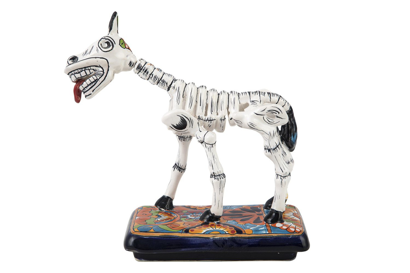 Caballo y huesos - traditionelle Pferdefigur aus Mexiko