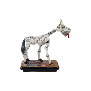 Caballo y huesos - traditionelle Pferdefigur aus Mexiko