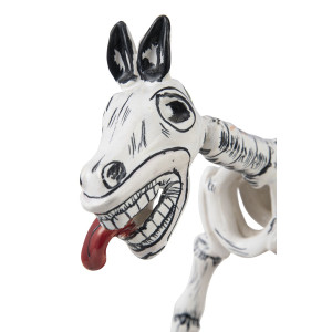 Caballo y huesos - traditionelle Pferdefigur aus Mexiko