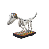 Perro y hueso - originelle Hundefigur in Talavera-Technik