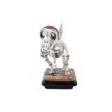 Perro y hueso - originelle Hundefigur in Talavera-Technik