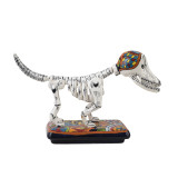 Perro y hueso - originelle Hundefigur in Talavera-Technik