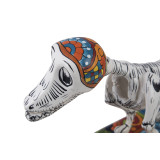 Perro y hueso - originelle Hundefigur in Talavera-Technik