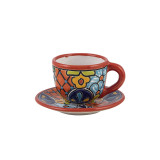Juego - Teeservice - Talavera Keramik - 9 Teile