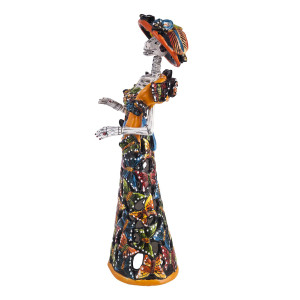 Calado Mariposa - eine traditionelle Figur von La catrina