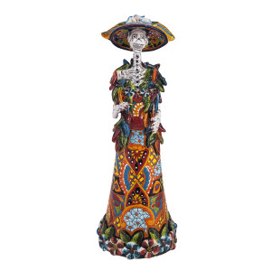 Catrina con rebozo - traditionelle Figur von La catrina